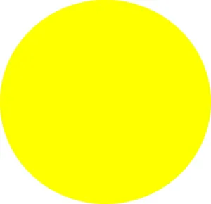 Abstract Yellow Circle Pattern Wallpaper