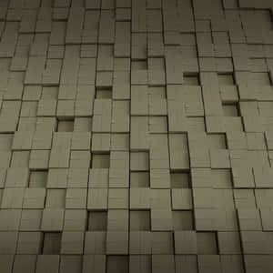 Abstract3 D Cubes Pattern Wallpaper