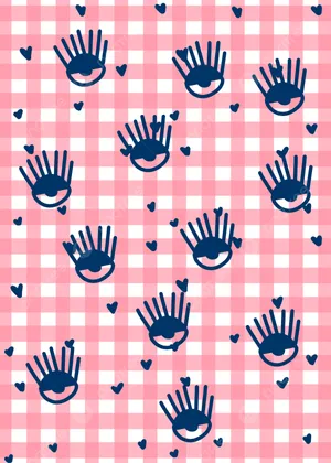 Absurd Blue Eye Art Wallpaper