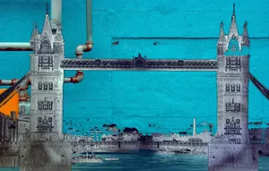 Absurd Castles With Bridge Wallpaper