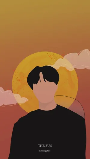 Absurd Man In Sun Wallpaper