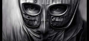 Absurd Person Wearing Shield Wallpaper