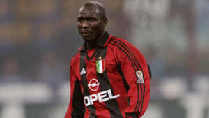 Ac Milan Liberian Footballer George Weah Wallpaper