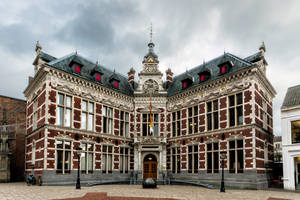 Academy Building In The Netherlands Wallpaper