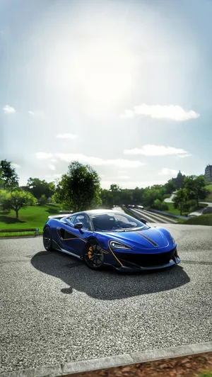 Accelerate In Style With The Impeccable Mclaren 600lt Wallpaper