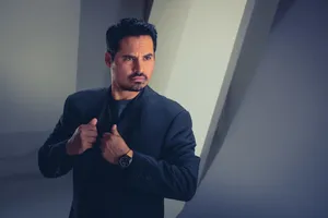 Accomplished Actor Michael Peña In Pensive Mood Wallpaper