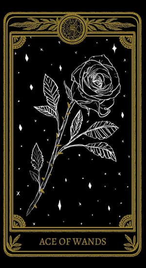 Ace Of Wands Tarot Wallpaper