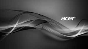 Acer Logo On A Black Background Wallpaper