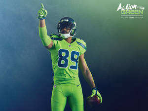 Action Green Seahawks Wallpaper