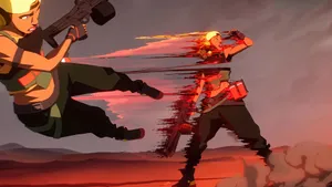 Action Packed Anime Style Battle.jpg Wallpaper