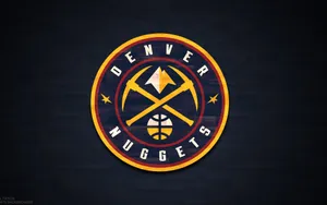 Action-packed Denver Nuggets Basketball Game Wallpaper