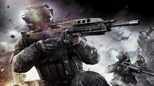 Action-packed Gameplay In Call Of Duty: Black Ops Ii Wallpaper