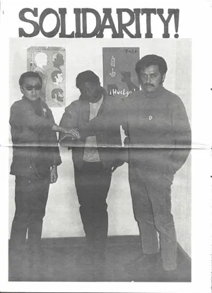 Activists From The Black Panther Party Proudly Waving The Flag To Celebrate Their Struggle Against Racism Wallpaper