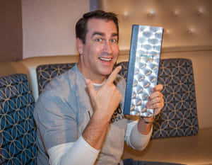 Actor And Comedian Rob Riggle Wallpaper
