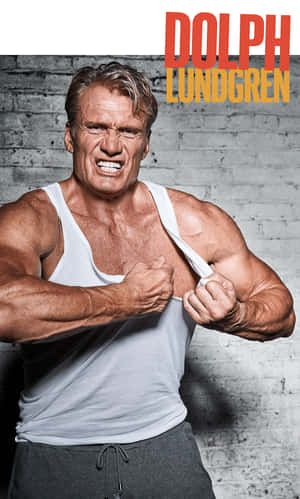 Actor And Martial Arts Expert, Dolph Lundgren, On The Set Of A Movie Wallpaper