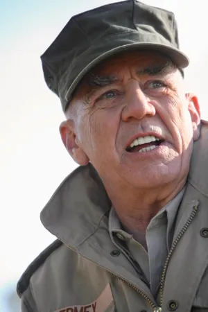 Actor And U.s. Marine Corps Veteran R. Lee Ermey. Wallpaper