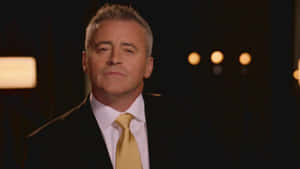 Actor Matt Leblanc In Front Of The Camera. Wallpaper