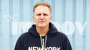Actor Michael Rapaport Sports A Leather Jacket And Baseball Cap Wallpaper