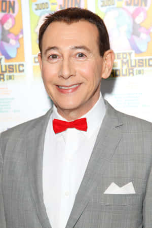 Actor Paul Reubens On The Red Carpet Wallpaper