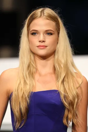 Actress Gabriella Wilde Exuding Elegance In A Stylish Outfit. Wallpaper