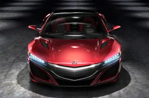Acura Nsx In Action Wallpaper