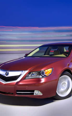 Acura R L Motion Blur Background Wallpaper