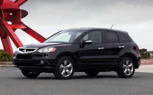 Acura Rdx Suv On Scenic Road Wallpaper