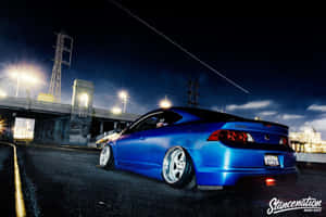 Acura Rsx Type-s In Action Wallpaper