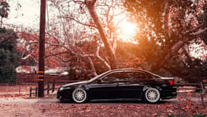 Acura Tsx On The Road Wallpaper