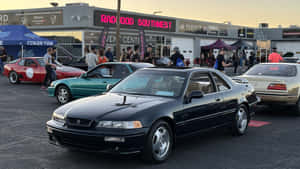 Acura Vigor Classic Car Meet Wallpaper