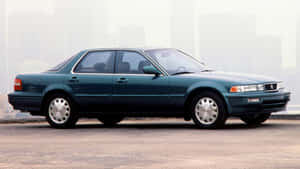 Acura Vigor Green Side View Wallpaper