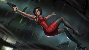 Ada Wong In Action Wallpaper