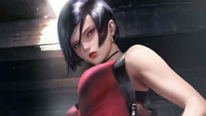 Ada Wong In Full Action Wallpaper