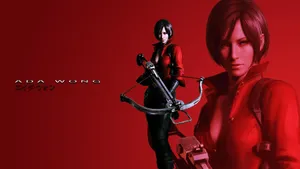 Ada Wong - The Enigmatic Spy Wallpaper