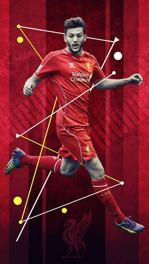 Adam Lallana Red Lfc Phone Wallpaper