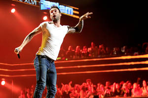 Adam Levine Concert Wallpaper