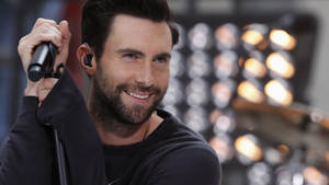 Adam Levine Happy Face Wallpaper