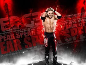 Adam Page Red Spear Wallpaper