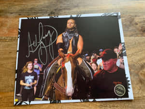 Adam Page Riding Horse Wallpaper