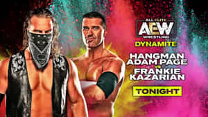 Adam Page With Frankie Kazarian Wallpaper