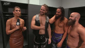 Adam Page With John Silver And Brodie Lee Jr. Wallpaper