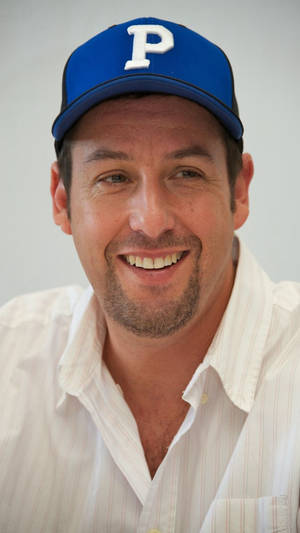 Adam Sandler In A Cap Wallpaper