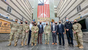 Adam Schiff With The Us Army Wallpaper