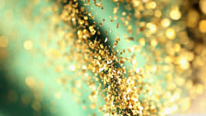 Add A Little Sparkle To Your Life With This Glittery Aesthetic. Wallpaper