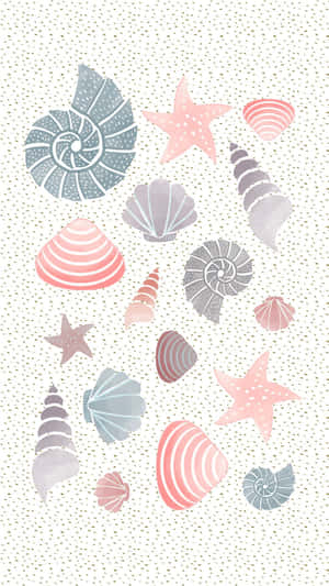 Add A Modern And Cute Touch To Your Iphone With This Stylish Seamless Pattern! Wallpaper