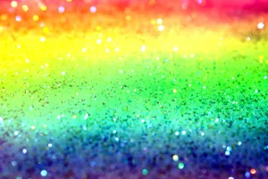 Add A Pop Of Colorful Sparkle To Your Space With Rainbow Glitter. Wallpaper