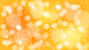 Add A Pop Of Yellow To Your Life With Yellow Glitter Wallpaper