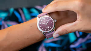 Add A Splash Of Color To Your Outfit With Purple Accessories Wallpaper