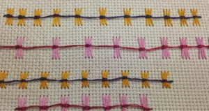 Add A Touch Of Nature To Your Space With The Delicate Butterfly Stitch Wallpaper