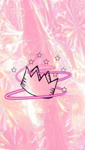 Add A Touch Of Pink To Your Iphone With This Pastel Aesthetic Wallpaper. Wallpaper